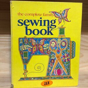 Vintage 70s Complete Family Sewing Book Curtain Publishing Spiral Bound